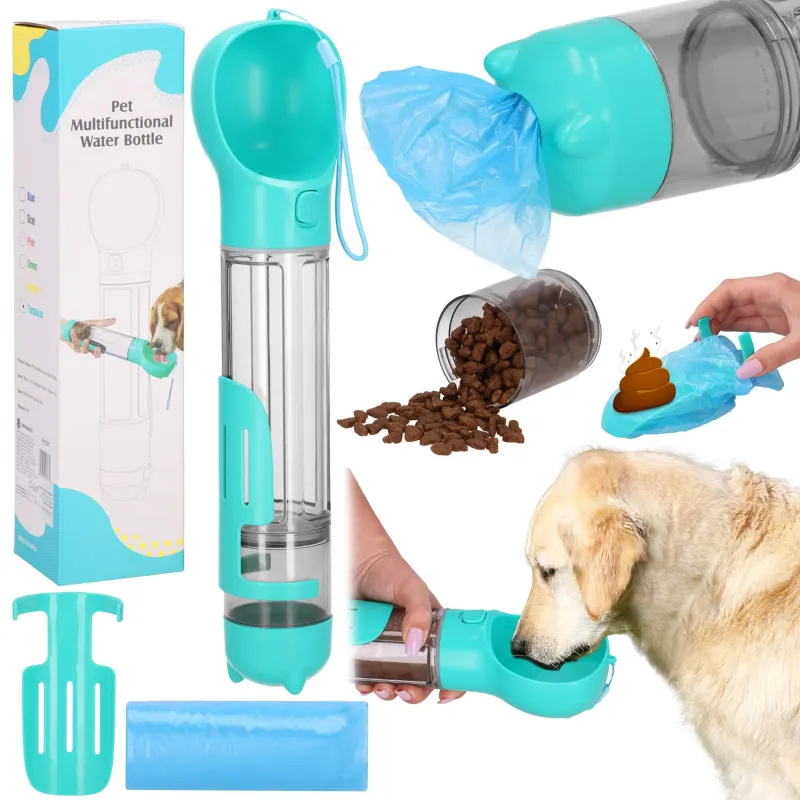 3in1 pullo vedelle ja ruoalle Springos PA0297 500 ml