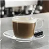 Set of Mugs with Saucers Arcoroc Voluto Transparent Glass 220 ml (6 Units)