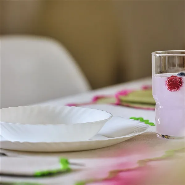 Tableware Luminarc Feston White Glass 18 Pieces