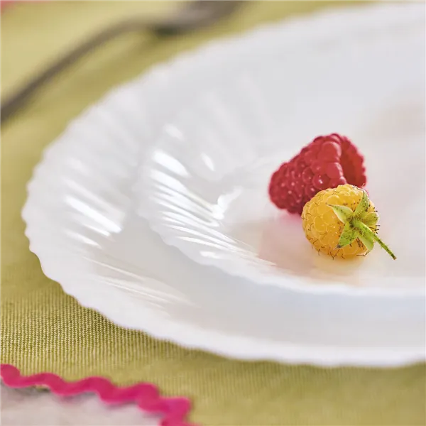 Tableware Luminarc Feston White Glass 18 Pieces
