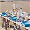 Tableware Luminarc Diwali Turquesa Turquoise Glass 18 Pieces