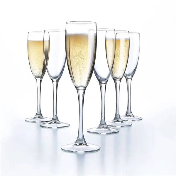 Champagne glass Arcoroc Vina Transparent Glass 190 ml (6 Units)
