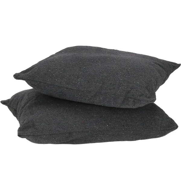 Pakabinama kėdė su pagalvėlėmis Springos HM045 130x100cm Brazilų hamakas su kutais pilkas