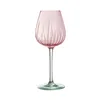 Wine glass Cristal d’Arques Paris Swirly Spring Pink Glass 470 ml (4 Units)