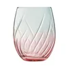 Glass for water Cristal d’Arques Paris Swirly Spring Pink Glass 360 ml (4 Units)