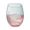 Glass for water Cristal d’Arques Paris Swirly Spring Pink Glass 360 ml (4 Units)