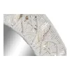 Wall mirror DKD Home Decor White Boho Macrame 75 x 2 x 75 cm