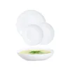 Tableware Luminarc Apy White Glass 18 Pieces