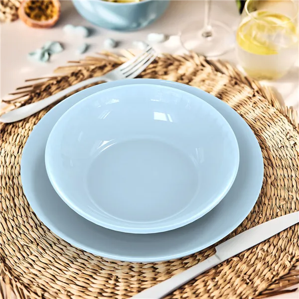Tableware Luminarc Apy Paradise Azul Blue Glass 18 Pieces