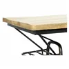 Bottle rack DKD Home Decor MB-161865 Metal Natural rubber Mango wood Black Natural 155 x 56,5 x 96,5 cm