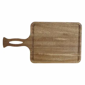 Cutting board DKD Home Decor Natural Acacia Rectangular 22 x 42 x 1,5 cm