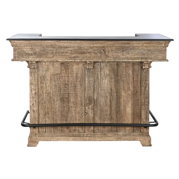 Bar unit Home ESPRIT Brown Black Natural 152 x 61 x 107 cm BAR