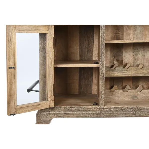 Bar unit Home ESPRIT Brown Black Natural 152 x 61 x 107 cm BAR