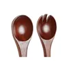 Kitchen utensils Home ESPRIT Aluminium Acacia 32 x 8 x 2 cm
