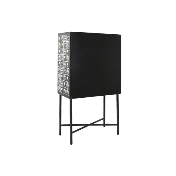 Bar unit DKD Home Decor Black Bicoloured 80 x 40 x 153 cm