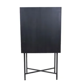 Sienas spogulis DKD Home Decor Melns Austrumniecisks 70 x 2 x 90 cm