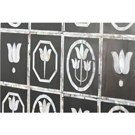 Настенное зеркало DKD Home Decor Чёрный Восточный 70 x 2 x 90 cm