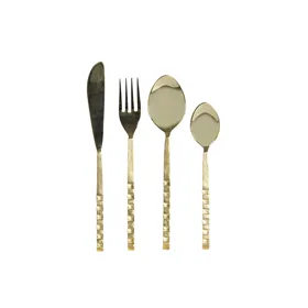 Kaablikorraldi DKD Home Decor Must Mitmevärviline Kaamlipruun Polüuretaan 3 x 1 x 6 cm (4 Ühikut)
