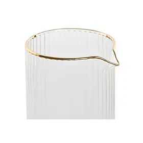Klaasialused DKD Home Decor Alumiinium Puit MDF (3 pcs)