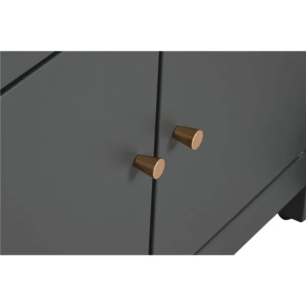 Kitchen furniture Home ESPRIT Grey Natural 236 x 50 x 91 cm