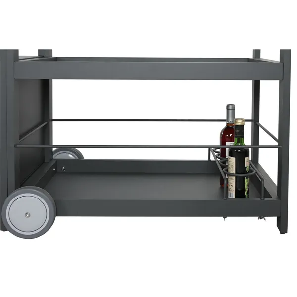 Kitchen furniture Home ESPRIT Grey Natural 236 x 50 x 91 cm