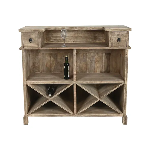 Bar unit Home ESPRIT Natural 120 x 50 x 109 cm
