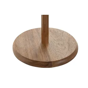 Kitchen Paper holder Home ESPRIT Natural Acacia 16,8 x 16,8 x 35,6 cm