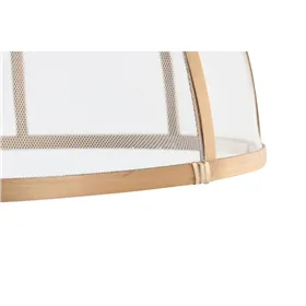 Plate cover Home ESPRIT Bamboo 35 x 35 x 22 cm