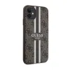 Guess 4G Printed Stripes MagSafe - Case for iPhone 11 (Brown)
