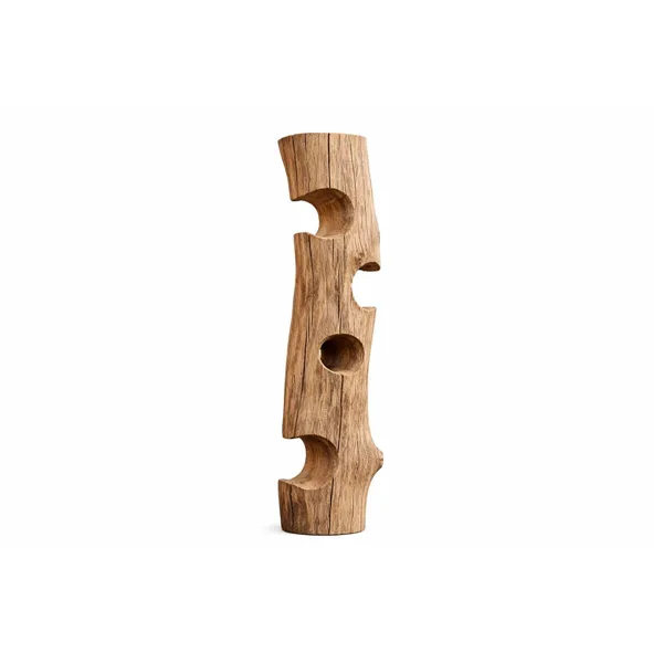 Bottle rack Home ESPRIT Brown 16,5 X 16,5 X 74 CM