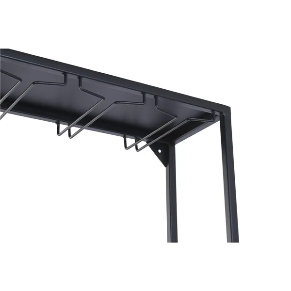 Bottle rack Home ESPRIT Black 75 X 16 X 180 CM