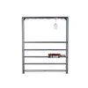 Bottle rack Home ESPRIT Black 75 X 16 X 180 CM