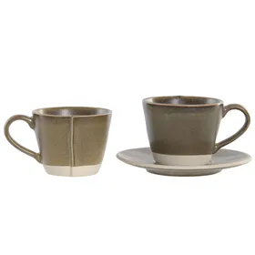 Seinapeegel DKD Home Decor Pruun Naturaalne Alpino 66 x 5 x 66 cm
