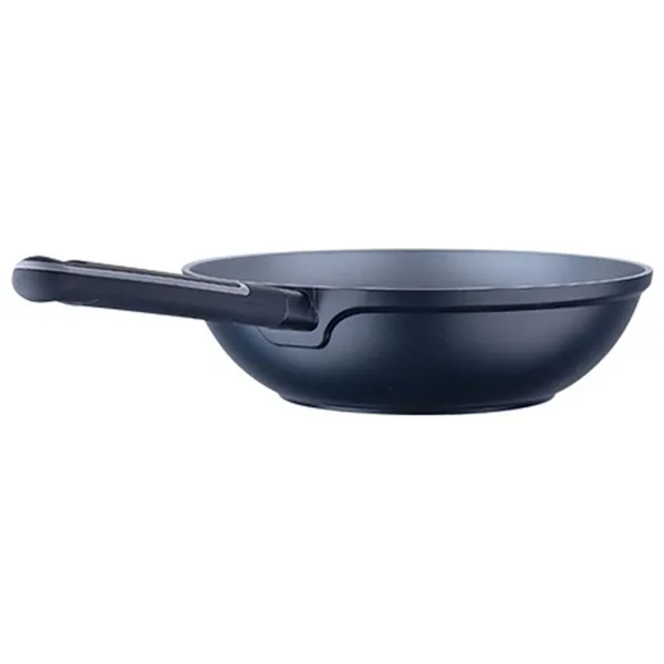 Wok Pan Masterpro Indigo Black Aluminium (Ø 28 cm)