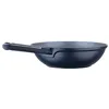Wok Pan Masterpro Indigo Black Aluminium (Ø 28 cm)