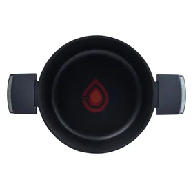 Casserole with lid Masterpro GASTRO REECO MP Black