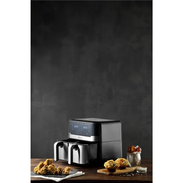 Air Fryer Masterpro Rocket Duo 900 2400 W 9 L Black