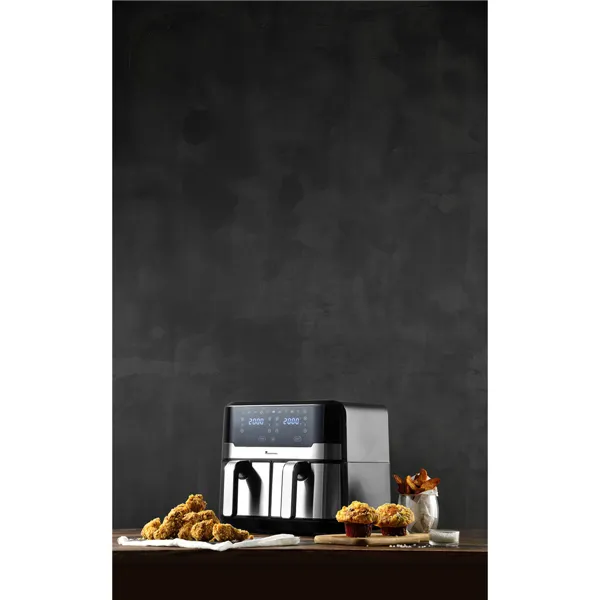 Air Fryer Masterpro Rocket Duo 900 2400 W 9 L Black