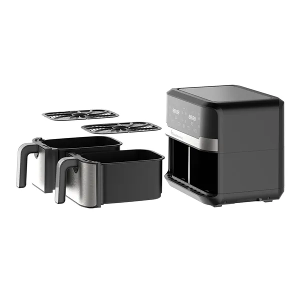 Air Fryer Masterpro Rocket Duo 900 2400 W 9 L Black