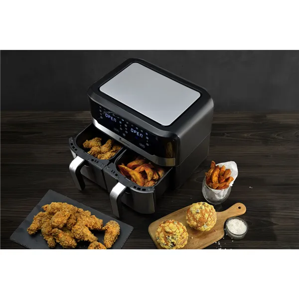 Air Fryer Masterpro Rocket Duo 900 2400 W 9 L Black