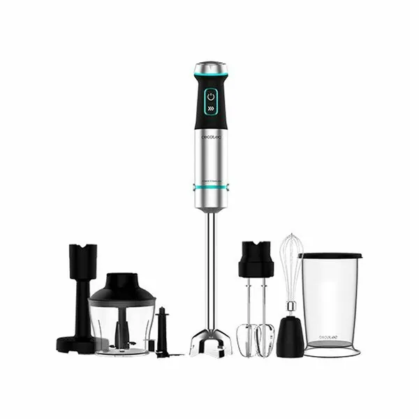 Hand-held Blender Cecotec 1200 XL Black Green Steel 1200 W