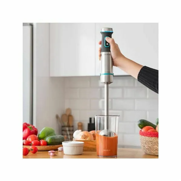 Hand-held Blender Cecotec 1200 XL Black Green Steel 1200 W