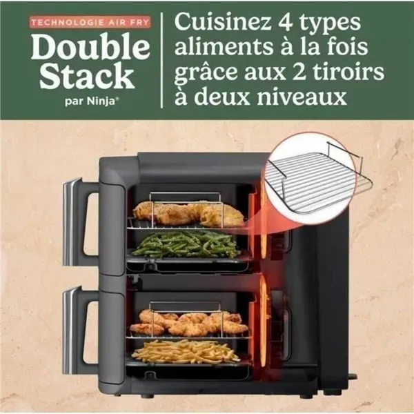 Air Fryer NINJA SL400EU 2470 w 9,5 L Grey