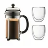 Cafetière with Plunger Bodum Grey 1 L 0,35 L (8 Units)