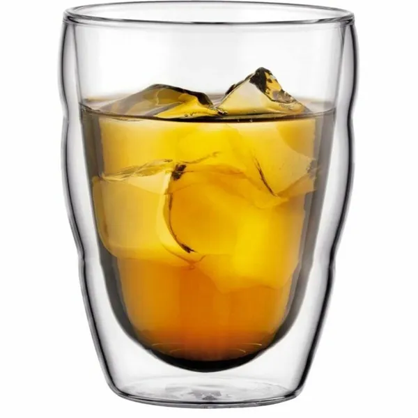 Set of glasses Bodum 250 ml Transparent Borosilicate Glass Smooth 2 Pieces (2 Units)