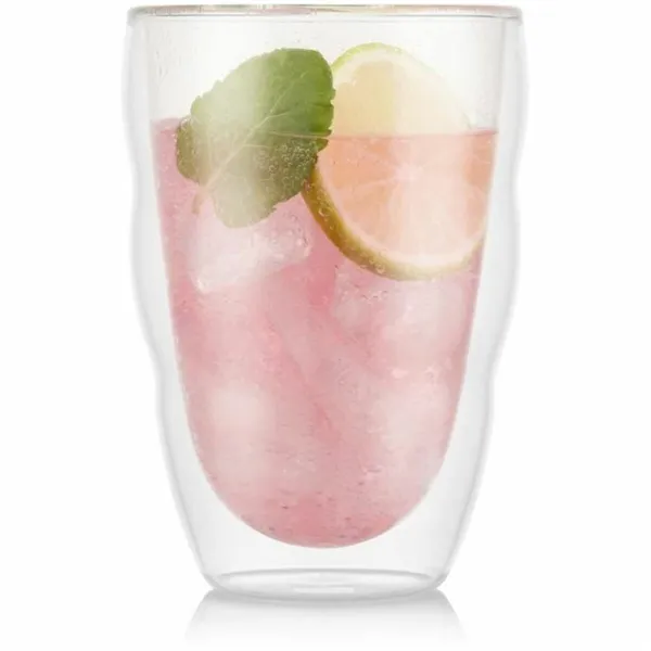Set of glasses Bodum 350 ml Transparent Borosilicate Glass Smooth 2 Pieces (2 Units)