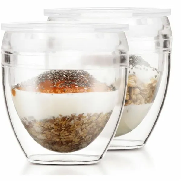 Set of glasses Bodum Transparent Plastic (2 Units)