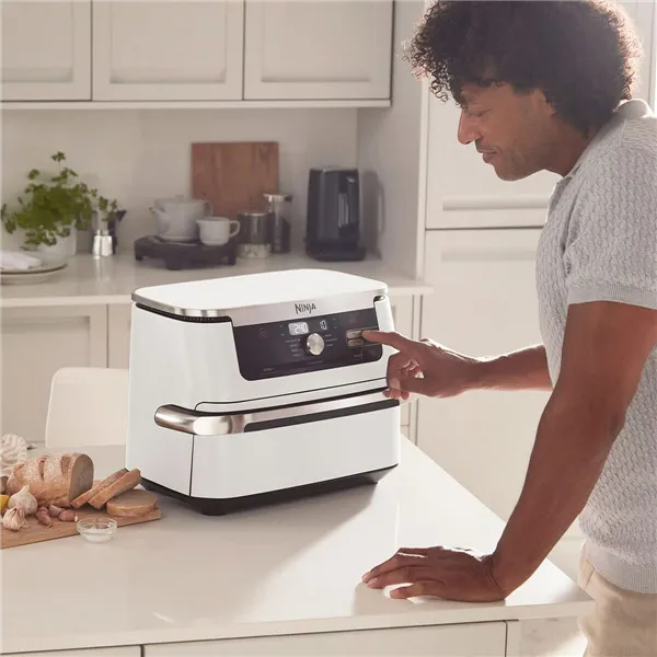 Air Fryer NINJA AF500EUWH White Silver 2470 w 10,4 L