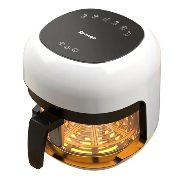 Air Fryer Sponge 703674402063 White Black 1000 W