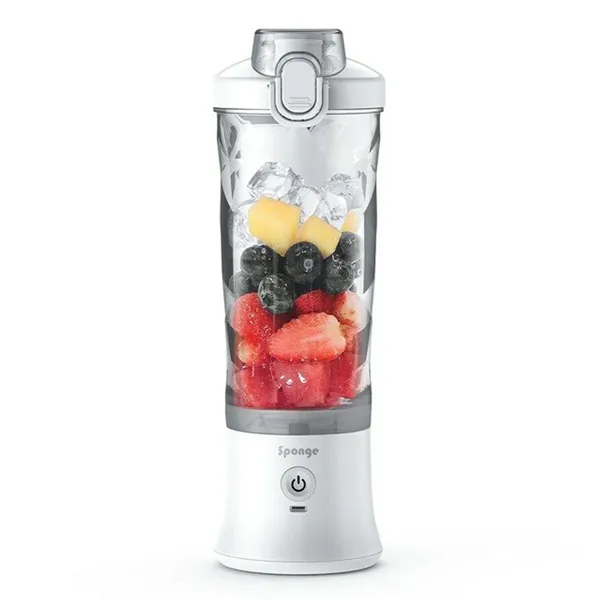 Cup Blender Sponge 703674402209 White Transparent 600 ml